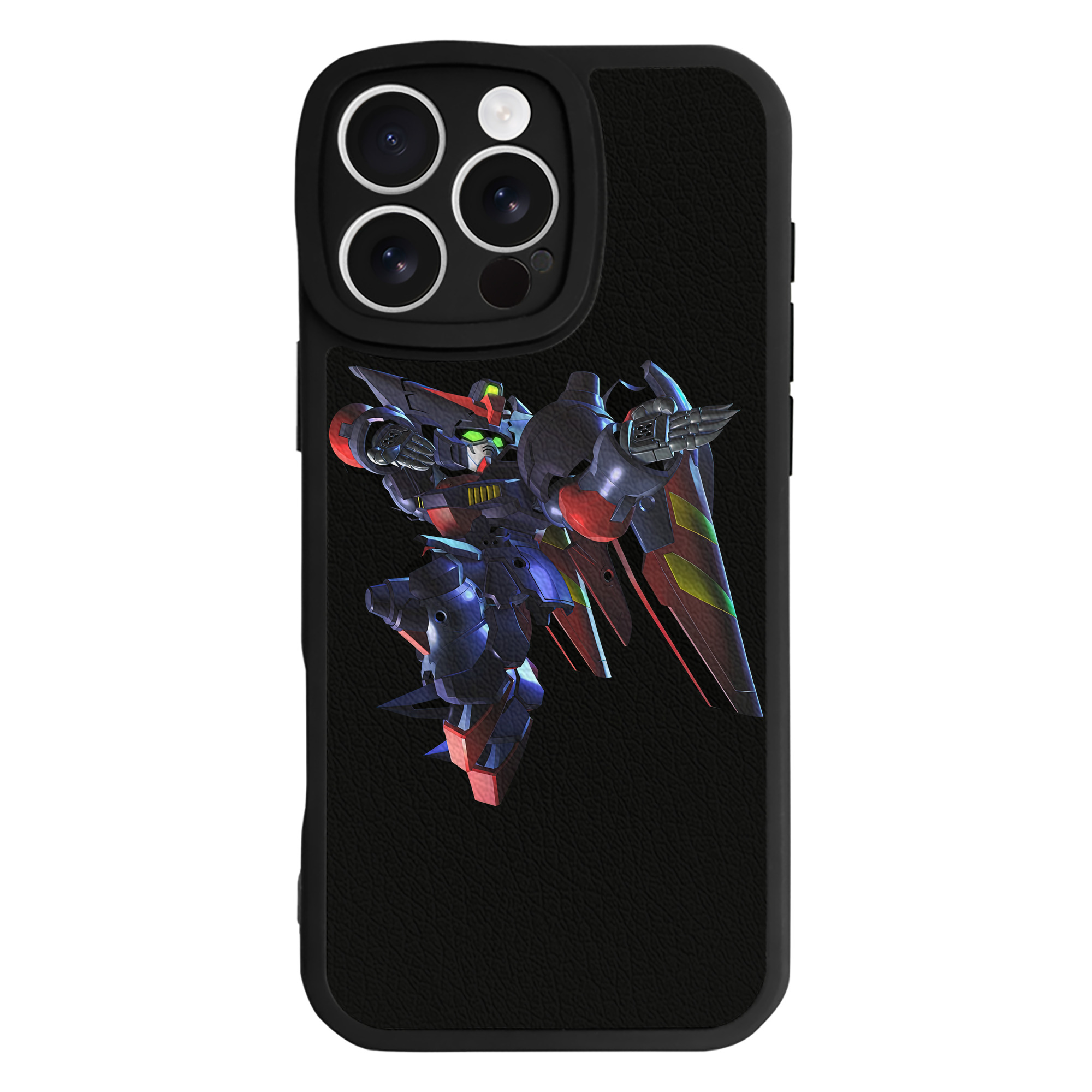 （画像用） 機動戦士ガンダム Mobile Suit Gundam 【iPhone 16シリーズ対応】シリコンスマホケース（レザー調） 材質：シリコン